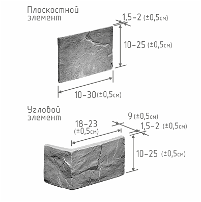 Искусственный камень KAMROCK Коллекция "Византийский дворец" 02940
